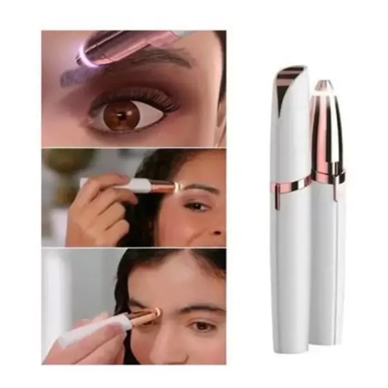 Caneta Depiladora Sobrancelha Elétrico Recarregável USB Bivolt