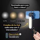 Gimbal Estabilizador de Celular com Led