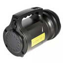 T6 LANTERNA BIVOLT - Holofote LED PRETO 30W TD-6000A Recarregável Pesca Trilha Camping - TD-6000A