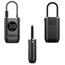 Mini Calibrador Compressor Elétrico Digital Portátil Pneu Carro Bike Bivolt