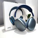 Fone De Ouvido Bluetooth Air - S/ Fio Wireless Headphone P9 - Azul