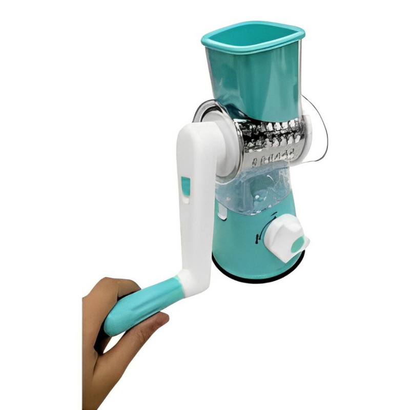 Fatiador Manual de Legumes Giratório Multiuso Inox 3 em 1 - BM-A20