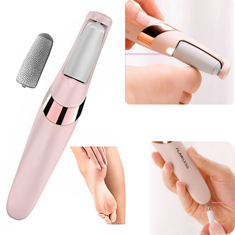 Lixa de Pé Elétrica Recarregável À Prova Dágua Bivolt