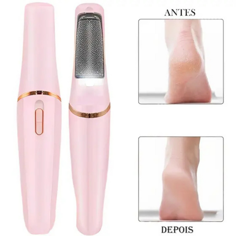 Lixa de Pé Elétrica Recarregável À Prova Dágua Bivolt