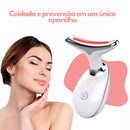 Massageador Facial Anti-Rugas e Flacidez com LED – USB Bivolt