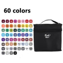 Kit Livro Colorir LIL. STI. (Rosa) + 60 Canetas