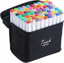 Kit Livro Colorir LIL. STI. (Rosa) + 60 Canetas