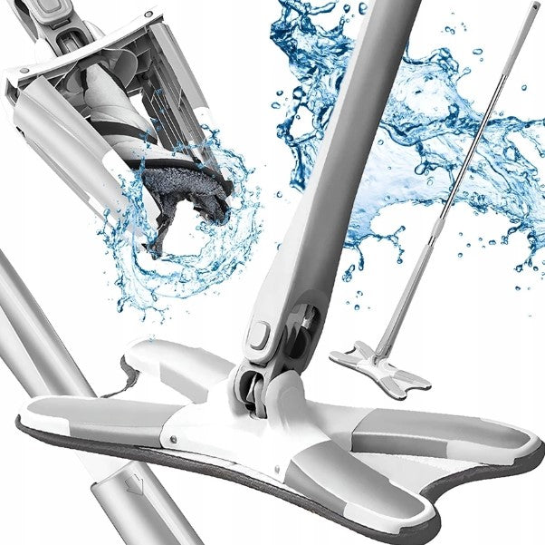 Mop Esfregão Giratório Para Limpeza Doméstica Prática