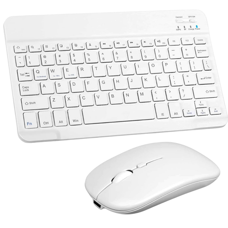 Kit Fone de Ouvido Bluetooth Tune 510 + Conjunto Teclado e Mouse Sem Fio