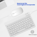 Kit Fone de Ouvido Bluetooth Tune 510 + Conjunto Teclado e Mouse Sem Fio