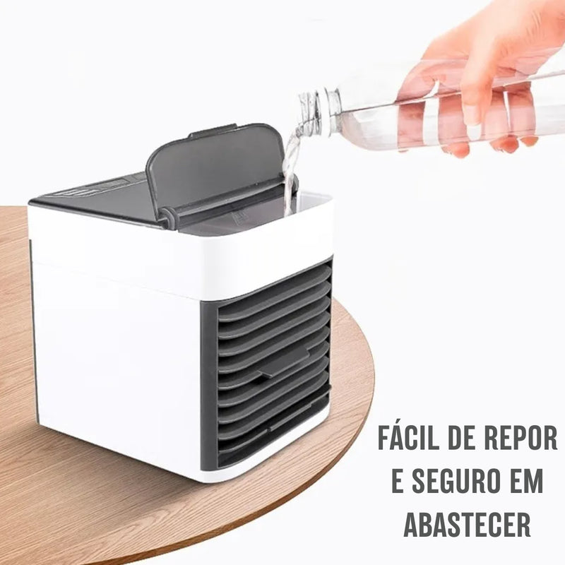 Mini Ar Condicionado Portátil 3 Velocidades USB Bivolt