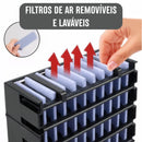 Mini Ar Condicionado Portátil 3 Velocidades USB Bivolt