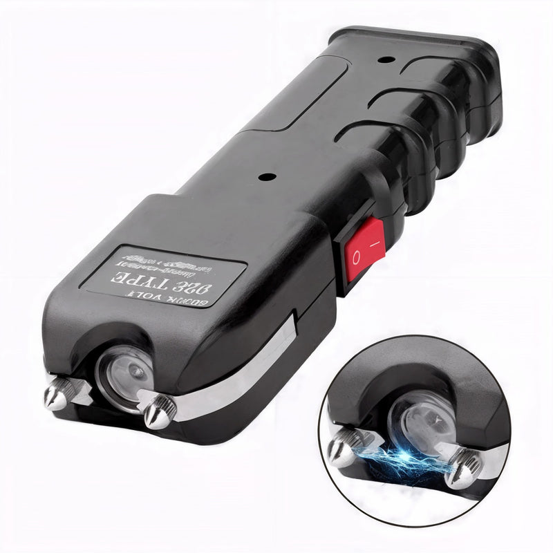 Lanterna de Choque Teaser portátil e recarregável