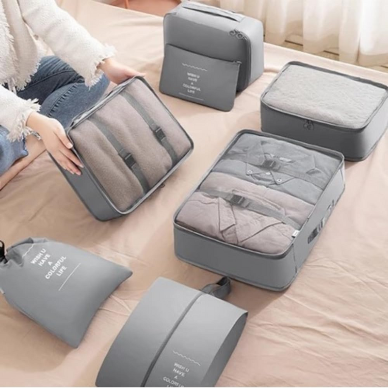 Organizador de Mala para Viagens 7 Peças - BM-F1068