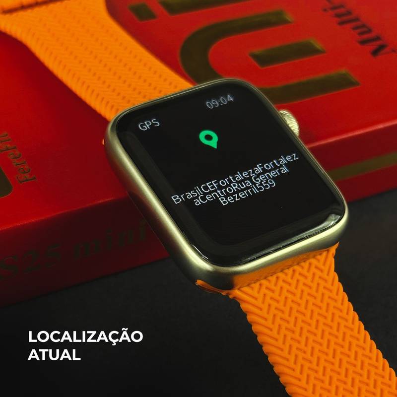 WS25 mini 42mm | 4 pulseiras | Acabamento premium | Dual touch