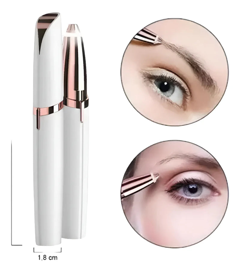 Caneta Depiladora Sobrancelha Elétrico Recarregável USB Bivolt