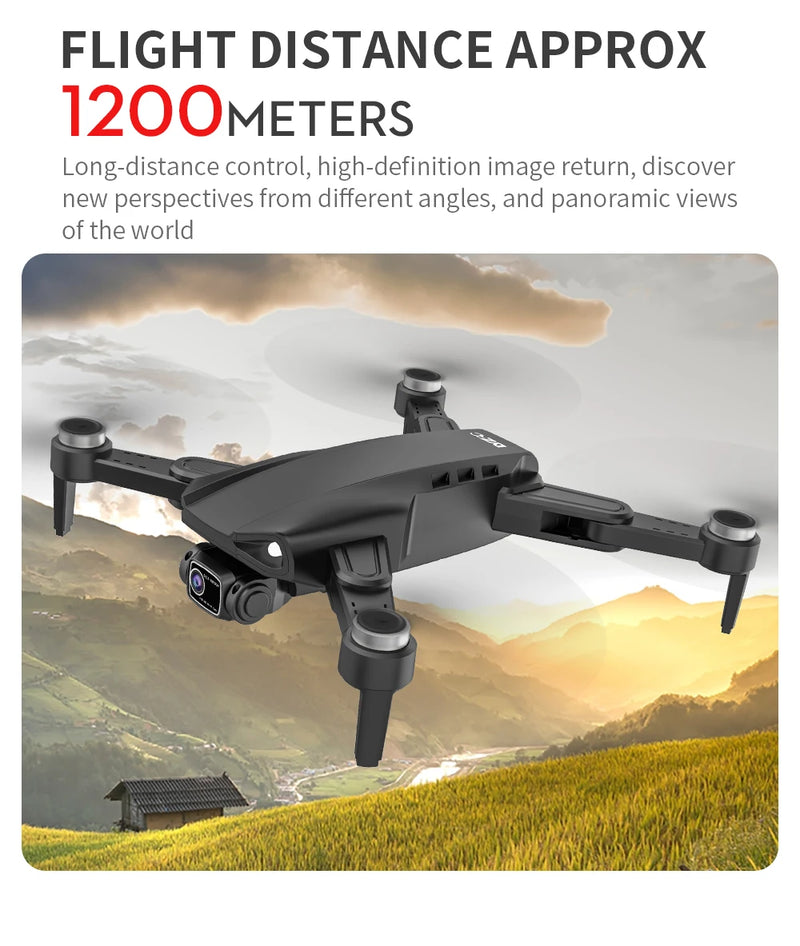 Drone L900 PRO 4K com GPS e Brushless – Estabilidade Profissional
