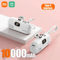Xiaomi Mini Carregador Portátil Portátil de 30000 mAh, carregamento rápido e prático, adequado para iPhone 16, 15 e 14, bateria externa Samsung