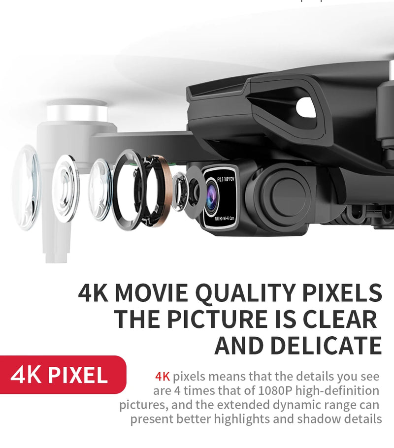 Drone L900 PRO 4K com GPS e Brushless – Estabilidade Profissional