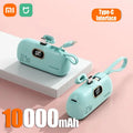 Xiaomi Mini Carregador Portátil Portátil de 30000 mAh, carregamento rápido e prático, adequado para iPhone 16, 15 e 14, bateria externa Samsung