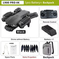 Drone L900 PRO 4K com GPS e Brushless – Estabilidade Profissional