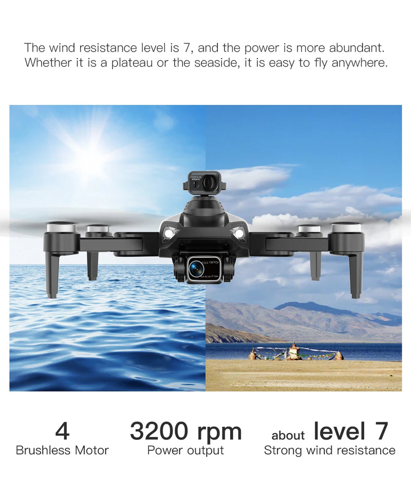 Drone L900 PRO 4K com GPS e Brushless – Estabilidade Profissional