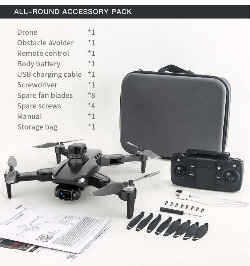 Drone L900 PRO 4K com GPS e Brushless – Estabilidade Profissional