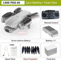 Drone L900 PRO 4K com GPS e Brushless – Estabilidade Profissional