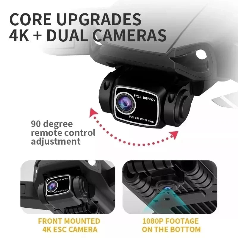 Drone L900 PRO 4K com GPS e Brushless – Estabilidade Profissional