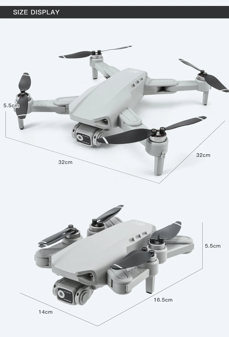 Drone L900 PRO 4K com GPS e Brushless – Estabilidade Profissional