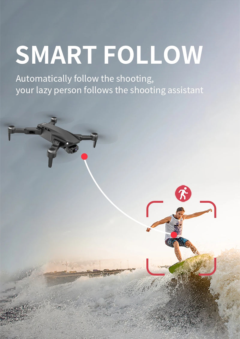Drone L900 PRO 4K com GPS e Brushless – Estabilidade Profissional