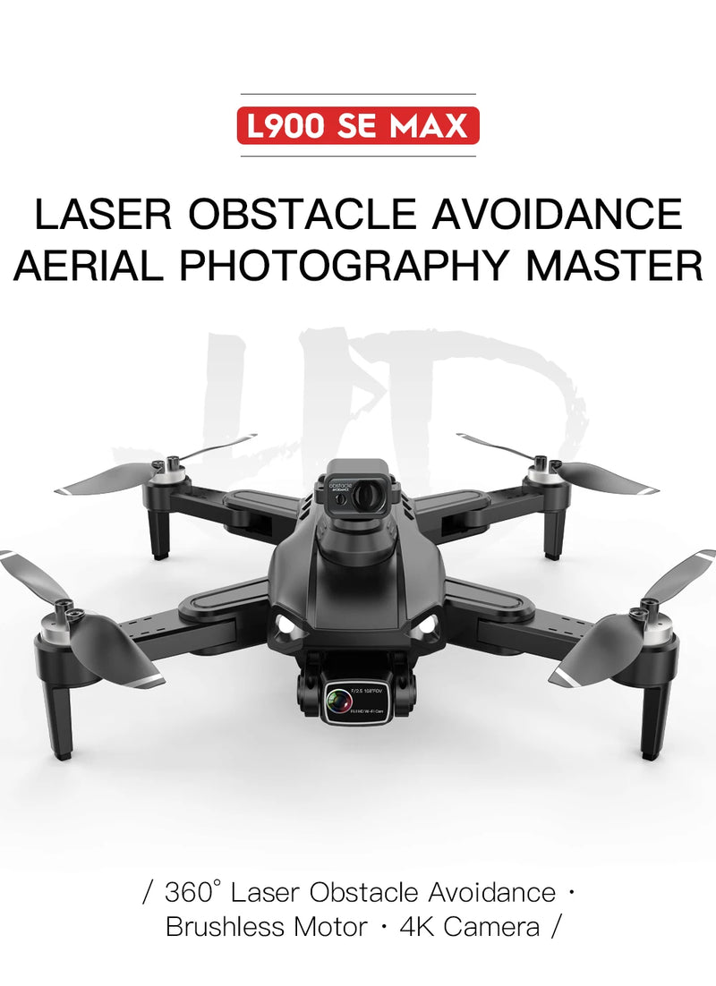Drone L900 PRO 4K com GPS e Brushless – Estabilidade Profissional