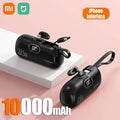 Xiaomi Mini Carregador Portátil Portátil de 30000 mAh, carregamento rápido e prático, adequado para iPhone 16, 15 e 14, bateria externa Samsung