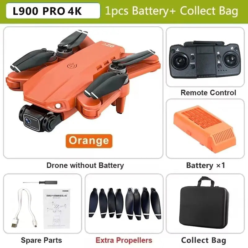 Drone L900 PRO 4K com GPS e Brushless – Estabilidade Profissional