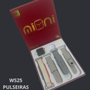 WS25 mini 42mm | 4 pulseiras | Acabamento premium | Dual touch